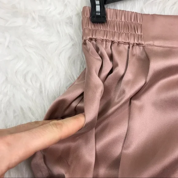 NEW Lunya washable silk wide leg crop pajama pants - Picture 4 of 6